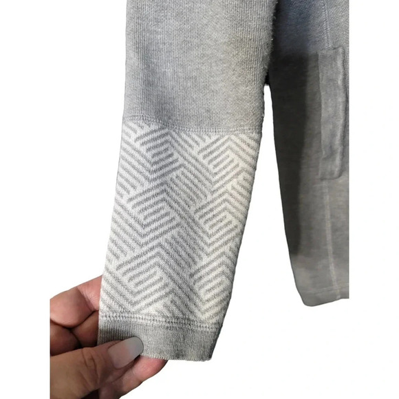 Athleisure by Sioni Hooded Zip Sweater Coat Size Medium - Picture 3 of 8